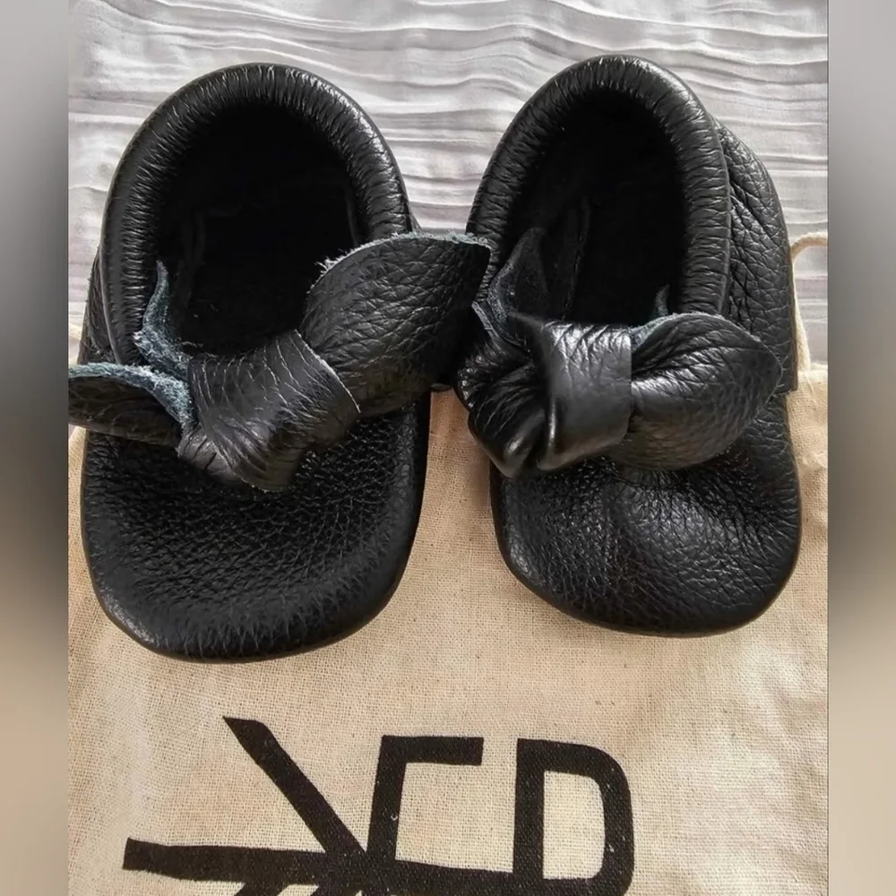 Freshly Picked Black Moccasins